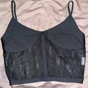 Corset style top